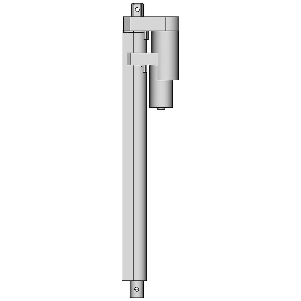 Lineer Linear Motor 1 | CAD Model for Energy Systems_0_90_degree_snapshot
