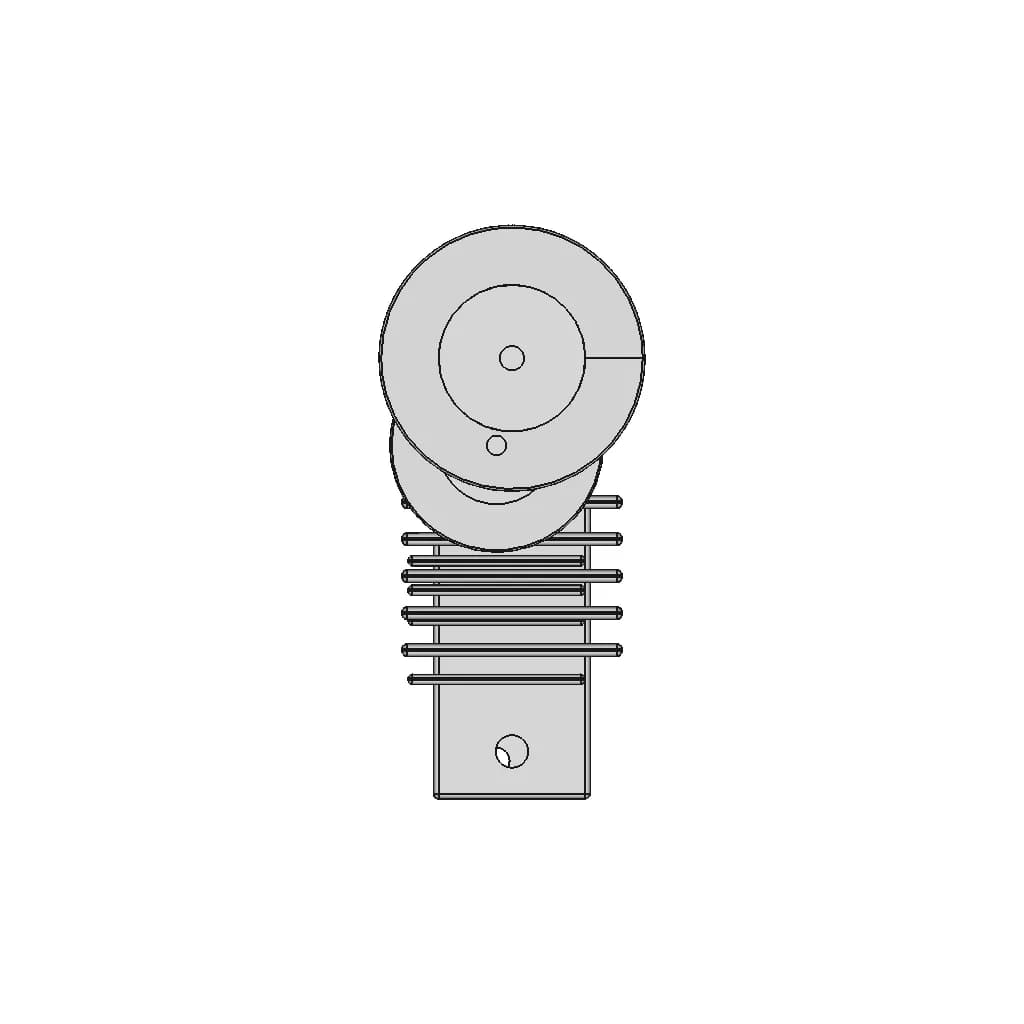 Surge Arrester 1 | CAD Model for Energy Systems_0_0_degree_snapshot