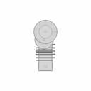 Surge Arrester 1 | CAD Model for Energy Systems_0_0_degree_snapshot