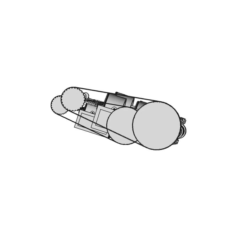 4 Pistons Engine 1 | CAD Model for Energy Systems