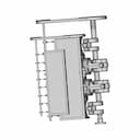 4 Pistons Engine 1 | CAD Model for Energy Systems_90_0_degree_snapshot
