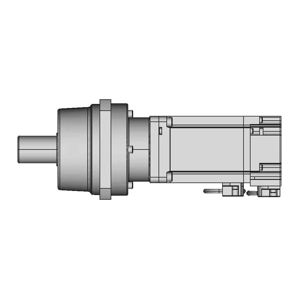 Planetary Gear Ac Servo Motor 11 | CAD Model for Energy Systems_0_90_degree_snapshot