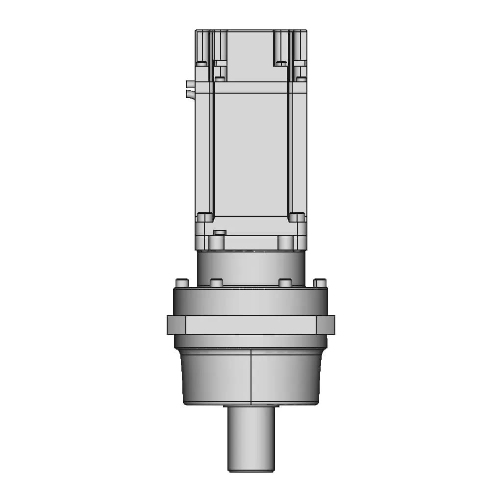 Planetary Gear Ac Servo Motor 11 | CAD Model for Energy Systems_270_0_degree_snapshot