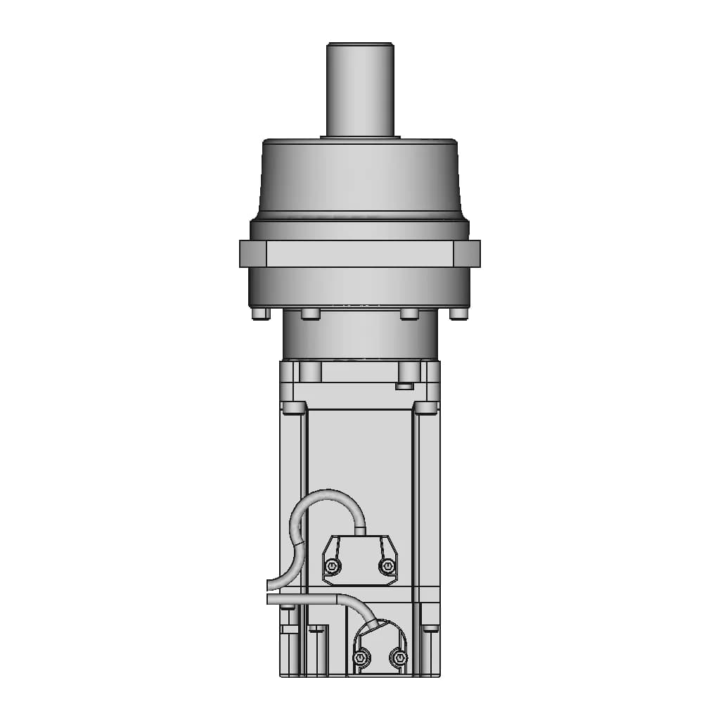 Planetary Gear Ac Servo Motor 11 | CAD Model for Energy Systems_90_0_degree_snapshot