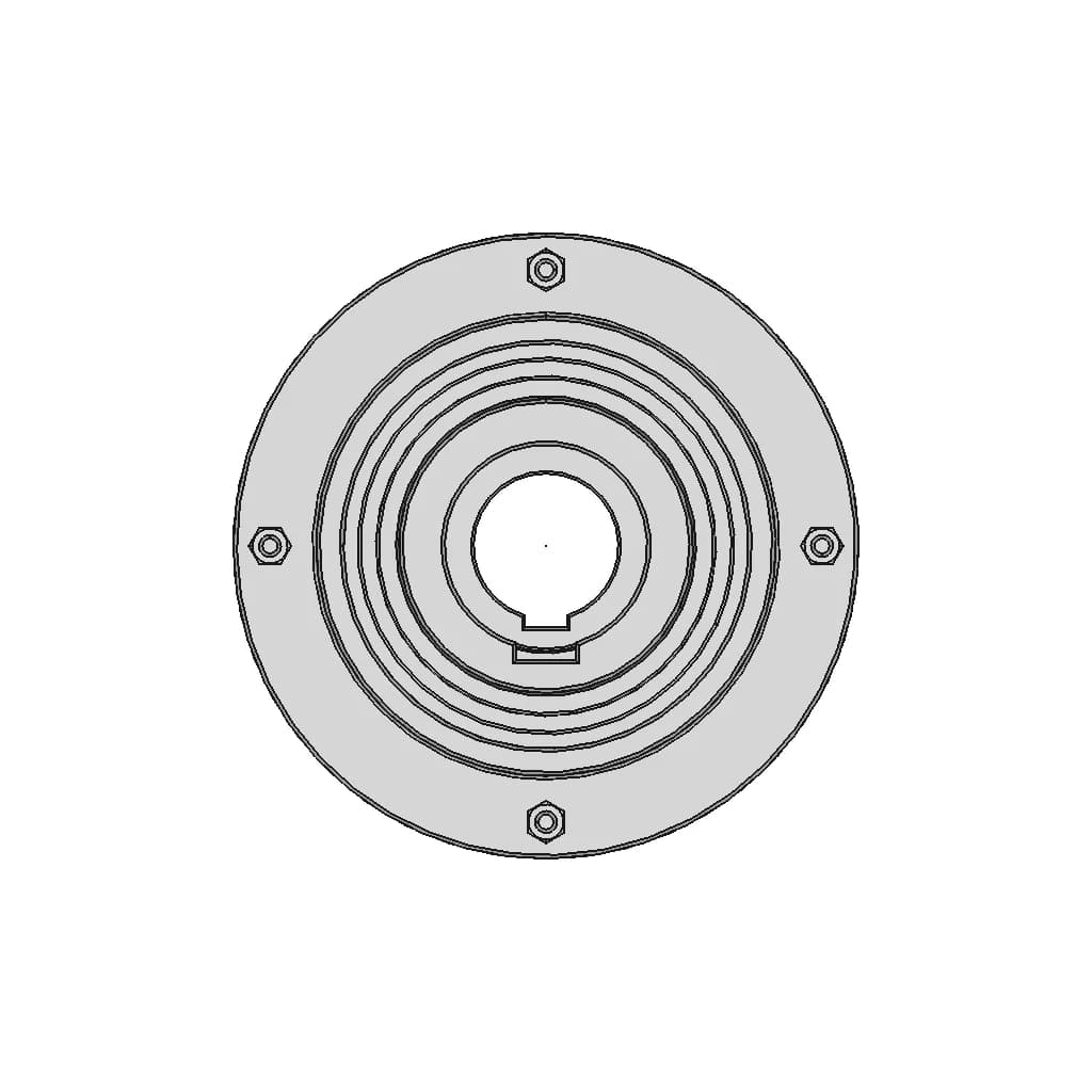 Gear Coupling 1600Nm D 55Mm 1 | CAD Model for Energy Systems_0_90_degree_snapshot