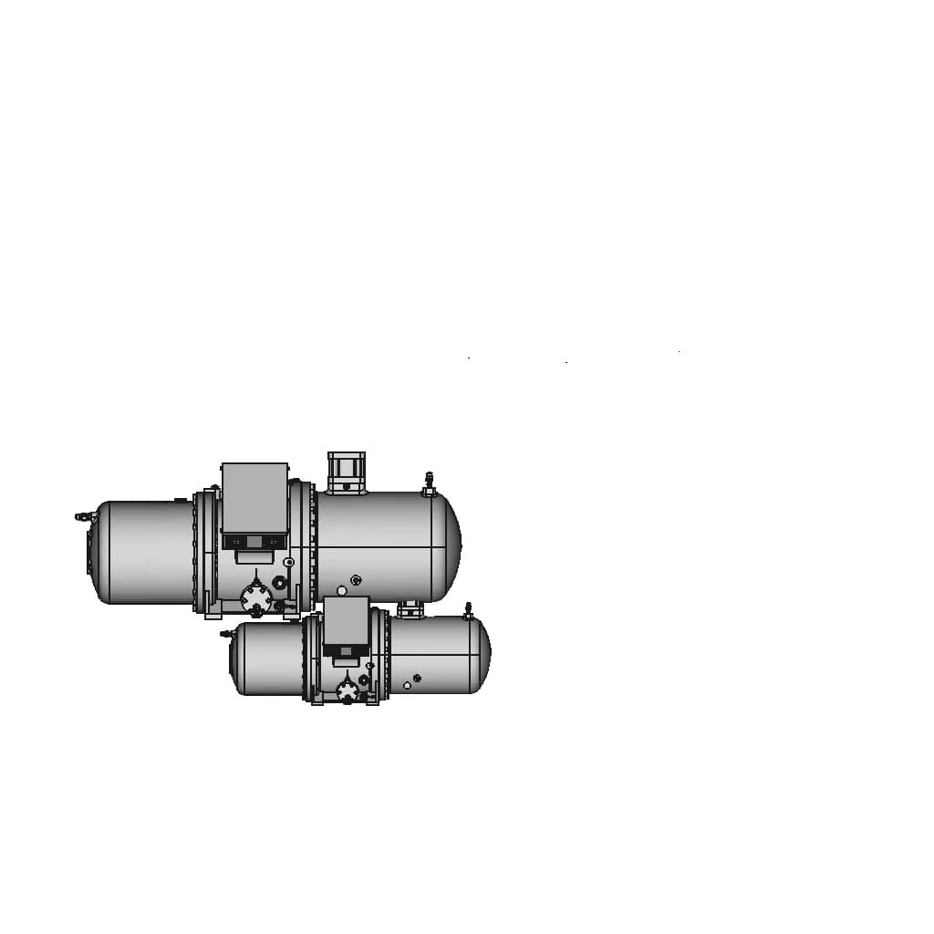 Air Cooled Screw Chiller 1 | CAD Model for Energy Systems_0_90_degree_snapshot