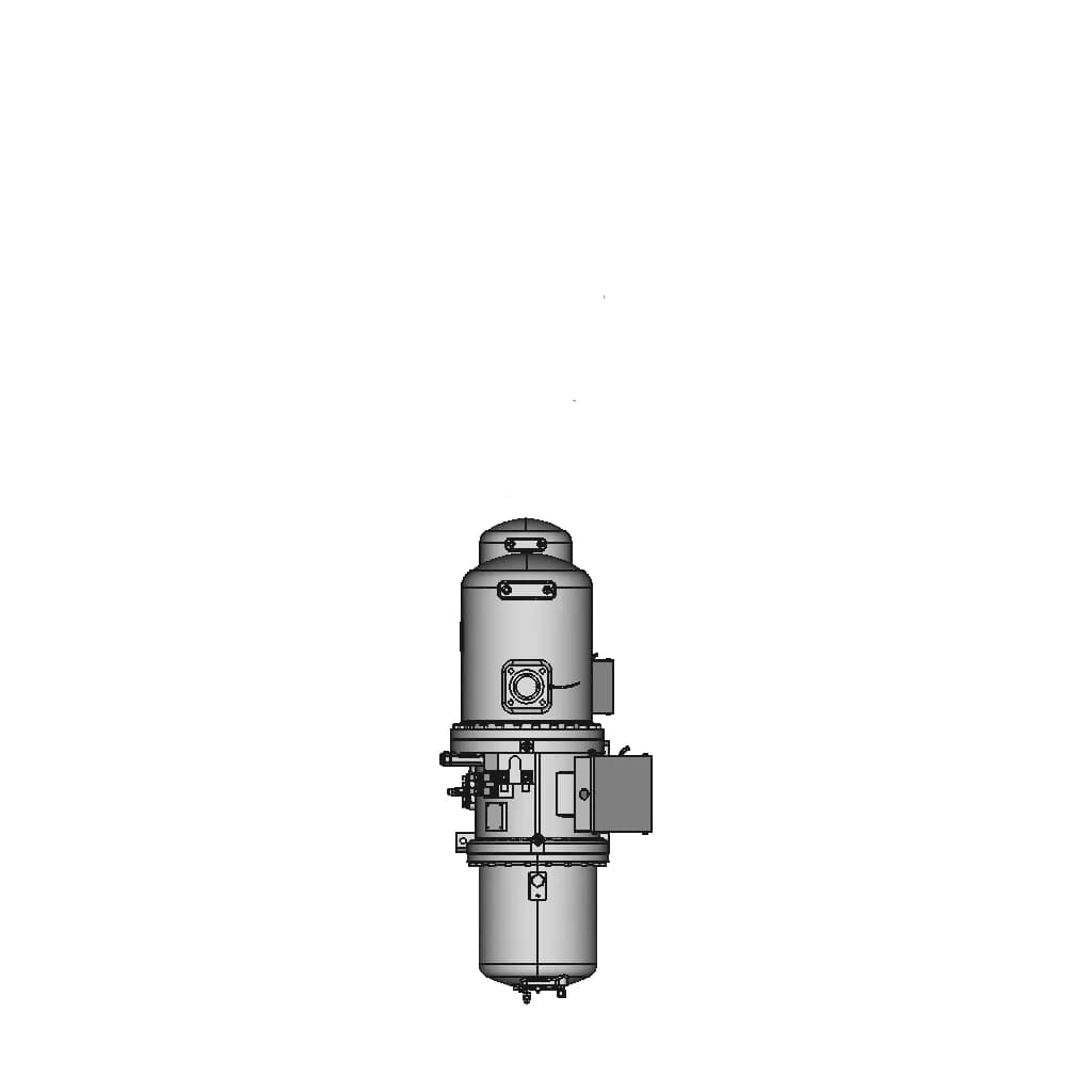 Air Cooled Screw Chiller 1 | CAD Model for Energy Systems_270_0_degree_snapshot