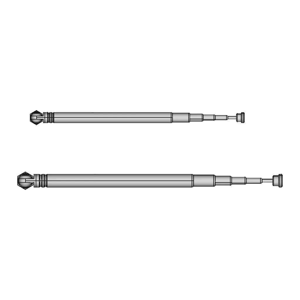 Hackfr One With Telescopic Antenna 85 370 Mm | CAD Model for Energy Systems_90_0_degree_snapshot