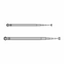 Hackfr One With Telescopic Antenna 85 370 Mm | CAD Model for Energy Systems_90_0_degree_snapshot