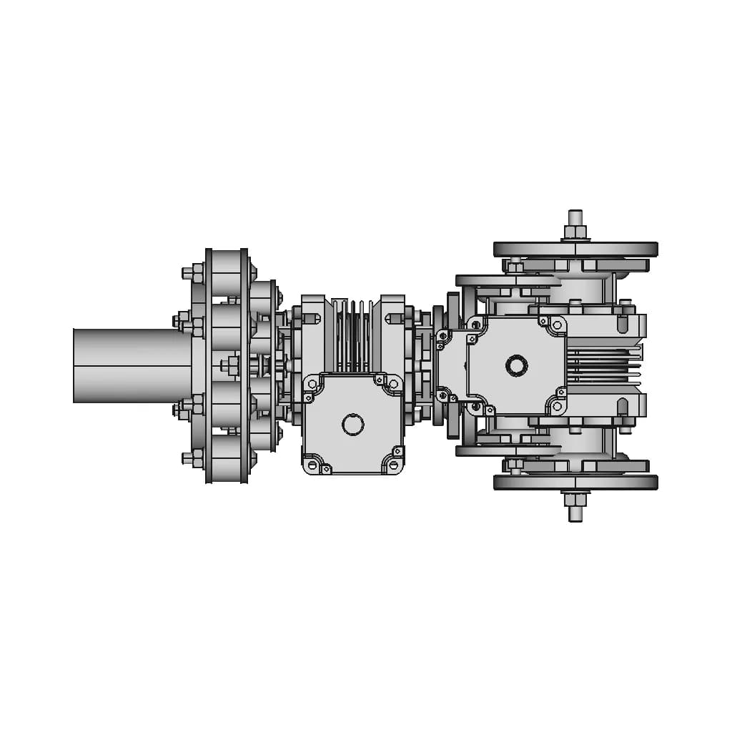 Nmrv030 050 Worm Reducers 1 | CAD Model for Energy Systems_0_270_degree_snapshot