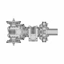 Nmrv030 050 Worm Reducers 1 | CAD Model for Energy Systems_0_90_degree_snapshot