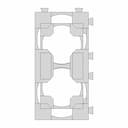 Holder Lithium Ion 18650 1 | CAD Model for Energy Systems_90_0_degree_snapshot