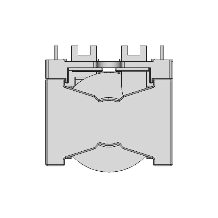 Pq44 Flyback Transformer 1 | CAD Model for Energy Systems