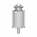 Ac Servo Motor 132 | CAD Model for Energy Systems_270_0_degree_snapshot