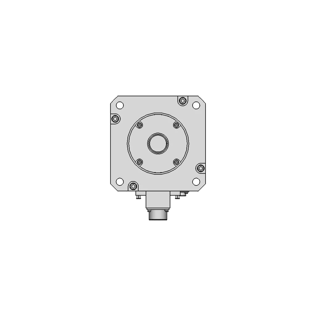 Ac Servo Motor With Brake 113 | CAD Model for Energy Systems_0_0_degree_snapshot