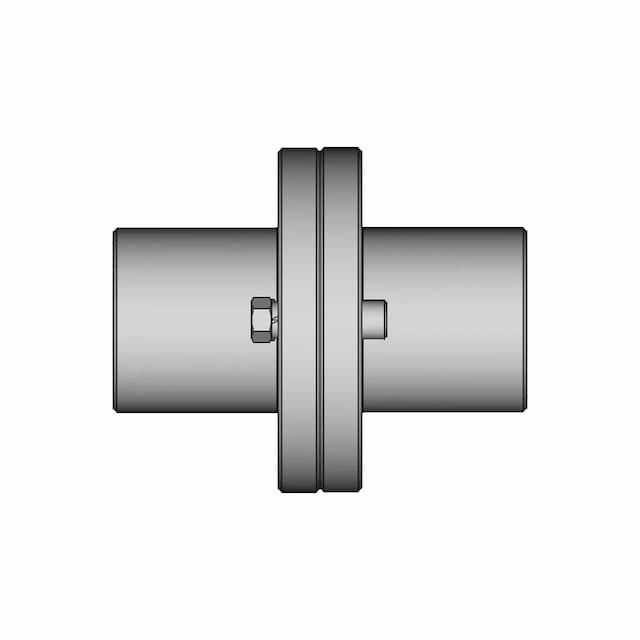Rigid Flange Coupling 15 | CAD Model for Energy Systems