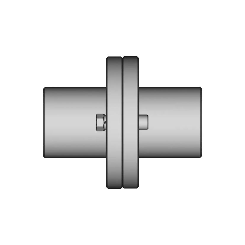 Rigid Flange Coupling 15 | CAD Model for Energy Systems
