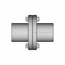 Rigid Flange Coupling 15 | CAD Model for Energy Systems_270_0_degree_snapshot