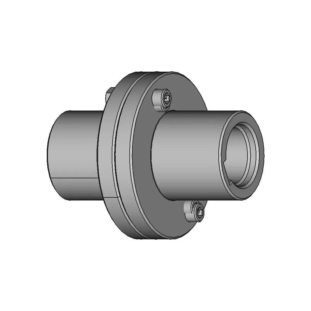 Rigid Flange Coupling 15 | CAD Model for Energy Systems_60_30_degree_snapshot