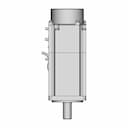 Ac Servo Motor With Brake 112 | CAD Model for Energy Systems_270_0_degree_snapshot