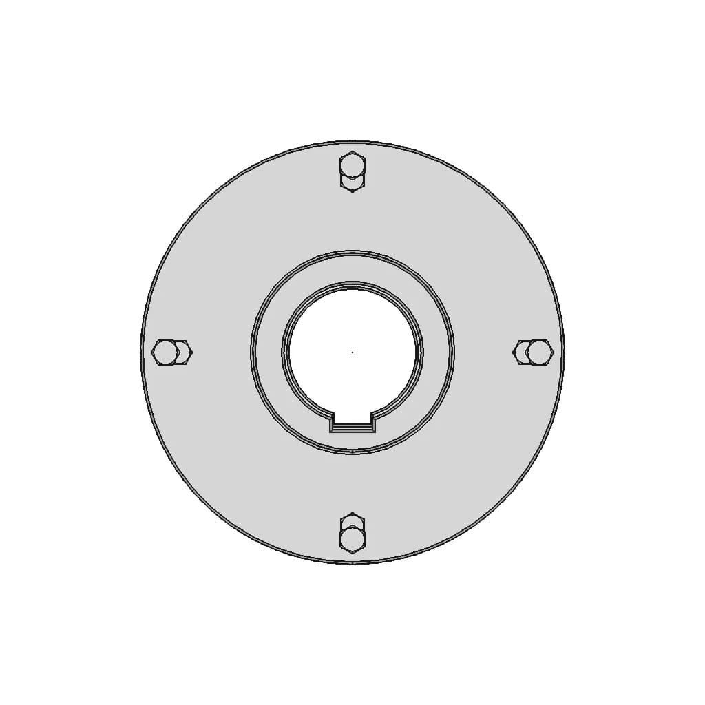 Gear Coupling 2 1600Nm D 55Mm 1 | CAD Model for Energy Systems_0_270_degree_snapshot