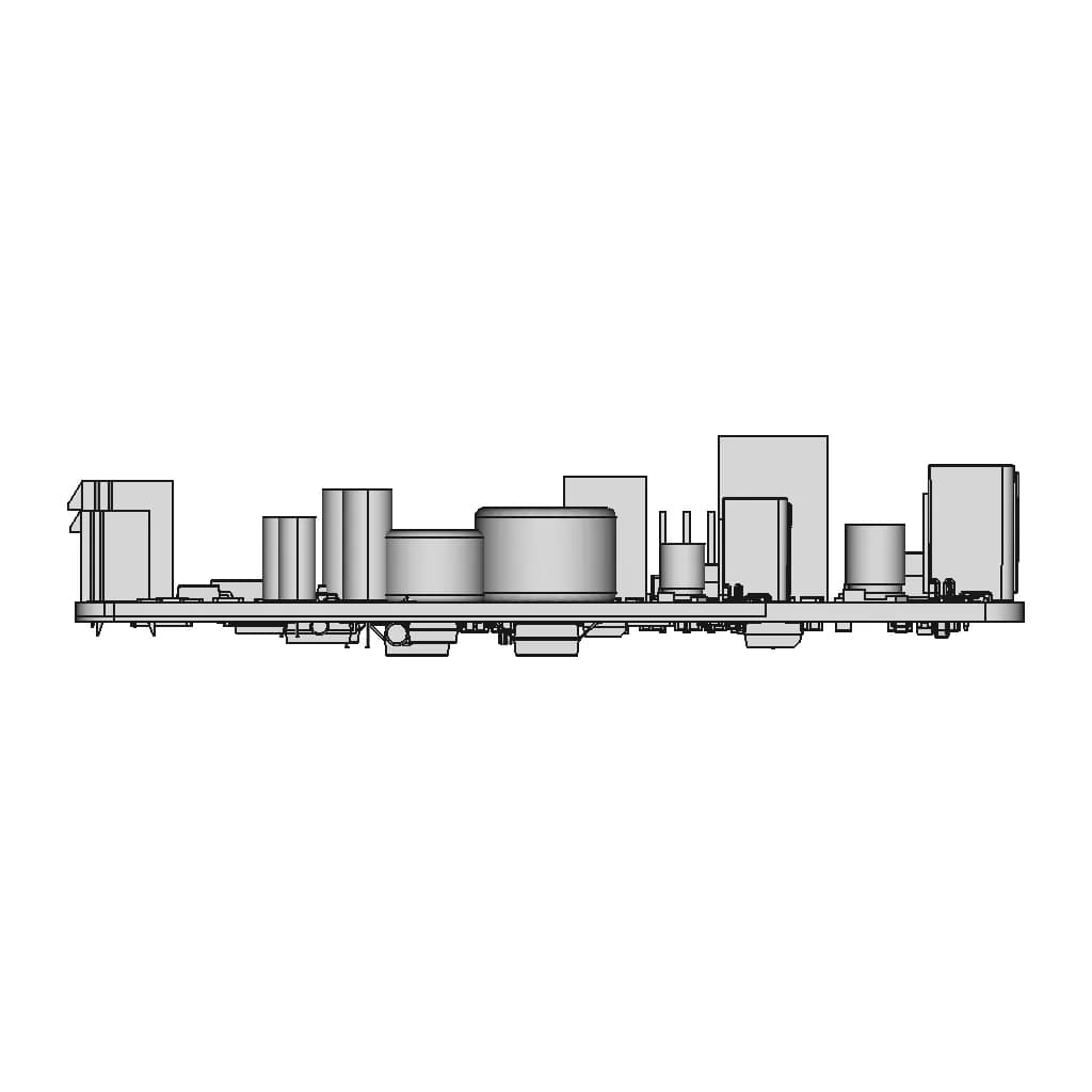 Insulation Monitoring Device Rubruks Iso 1000R 1 | CAD Model for Energy Systems_90_0_degree_snapshot