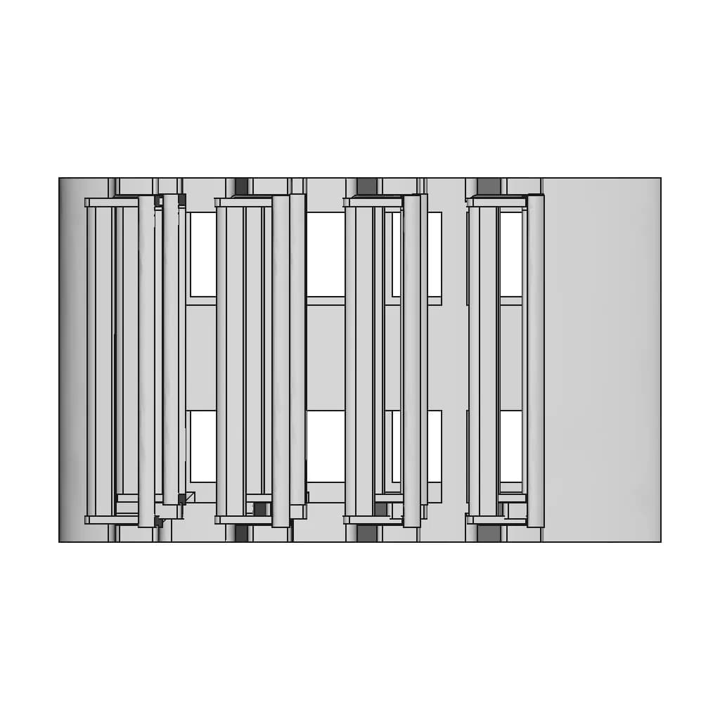 Ionic Thrust Wing Model 1 | CAD Model for Energy Systems_270_0_degree_snapshot