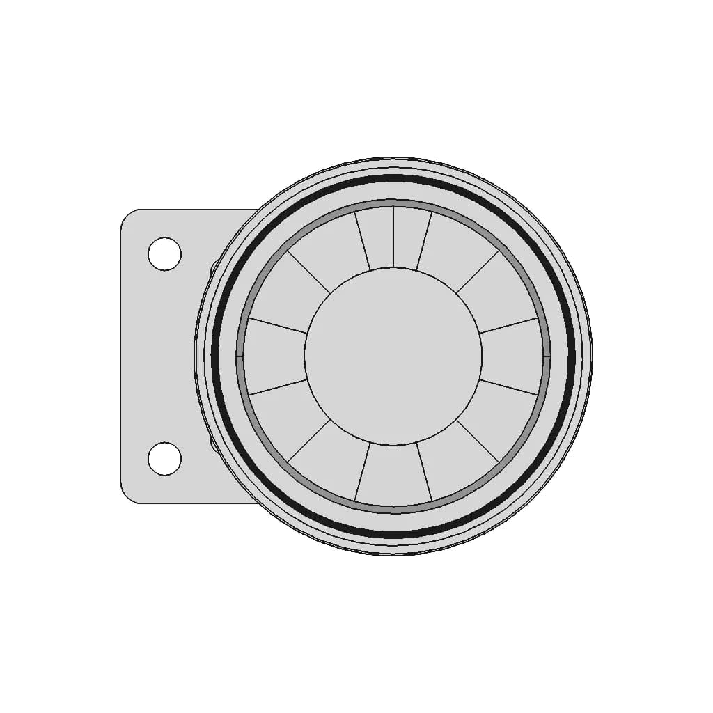 Internal Siren 120Db 12V For Gsm Signaling 1 | CAD Model for Energy Systems_270_0_degree_snapshot