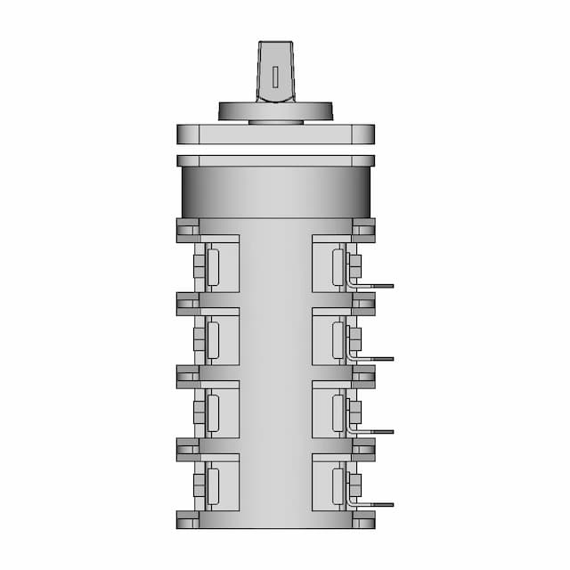 Chave 3 Posicoes Sibratec Lw28 160A 1 | CAD Model for Energy Systems