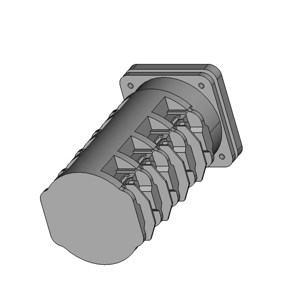 Chave 3 Posicoes Sibratec Lw28 160A 1 | CAD Model for Energy Systems_60_30_degree_snapshot