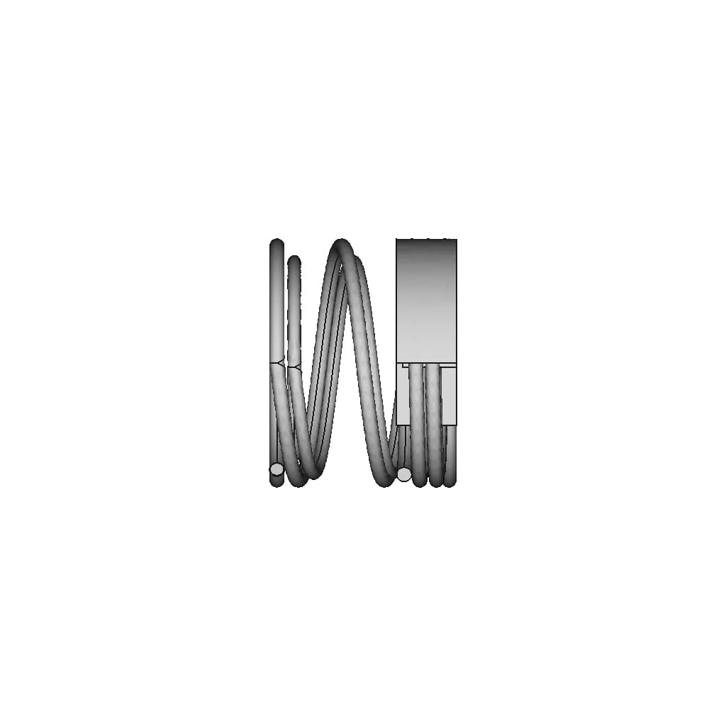 Compression Spring 20Mm Od 15Mm Height 1 | CAD Model for Energy Systems_0_90_degree_snapshot