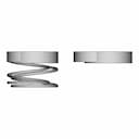 Compression Spring 20Mm Od 15Mm Height 1 | CAD Model for Energy Systems_270_0_degree_snapshot