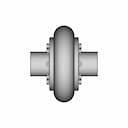 Elastic Coupling With Toroidal Shell 10 | CAD Model for Energy Systems_90_0_degree_snapshot