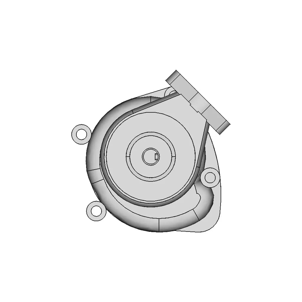 Centrifugal Water Pump 7 | CAD Model for Energy Systems_90_0_degree_snapshot