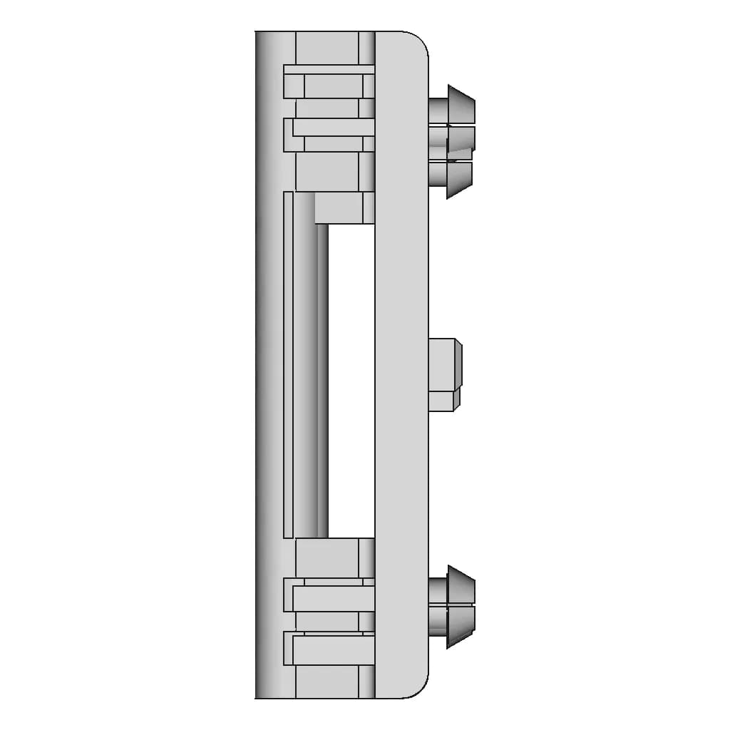 Cap Holder For Gas Combi 1 | CAD Model for Energy Systems_0_90_degree_snapshot
