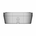 Clipsal Surface Mount Twin Socket Outlet 1 | CAD Model for Energy Systems_0_0_degree_snapshot