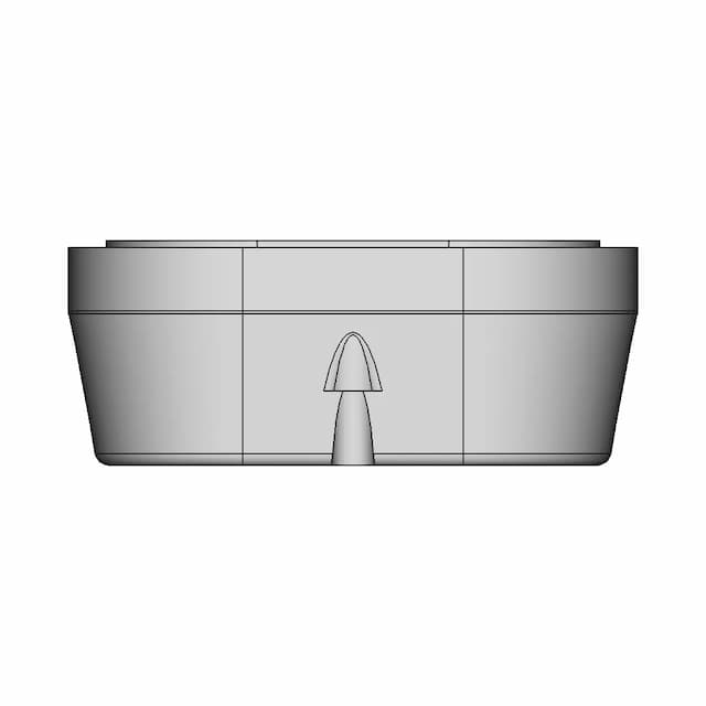 Clipsal Surface Mount Twin Socket Outlet 1 | CAD Model for Energy Systems