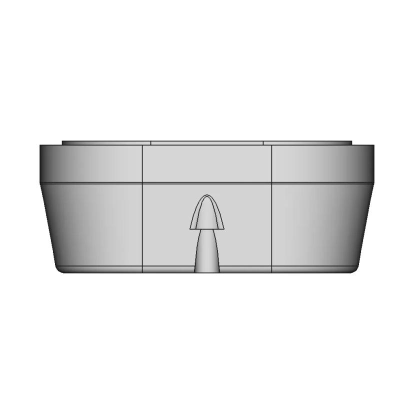 Clipsal Surface Mount Twin Socket Outlet 1 | CAD Model for Energy Systems