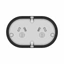 Clipsal Surface Mount Twin Socket Outlet 1 | CAD Model for Energy Systems_90_0_degree_snapshot