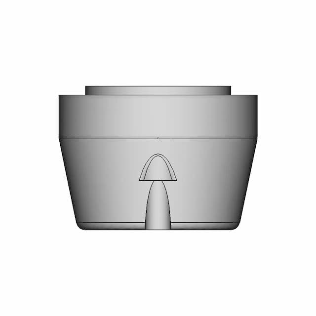 Clipsal Surface Mount Single Socket Outlet 1 | CAD Model for Energy Systems