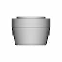 Clipsal Surface Mount Single Socket Outlet 1 | CAD Model for Energy Systems_0_270_degree_snapshot