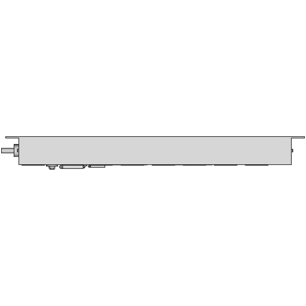 Horizontal 1Ru Pdu 6 Way 10A Gpo With | CAD Model for Energy Systems_270_0_degree_snapshot