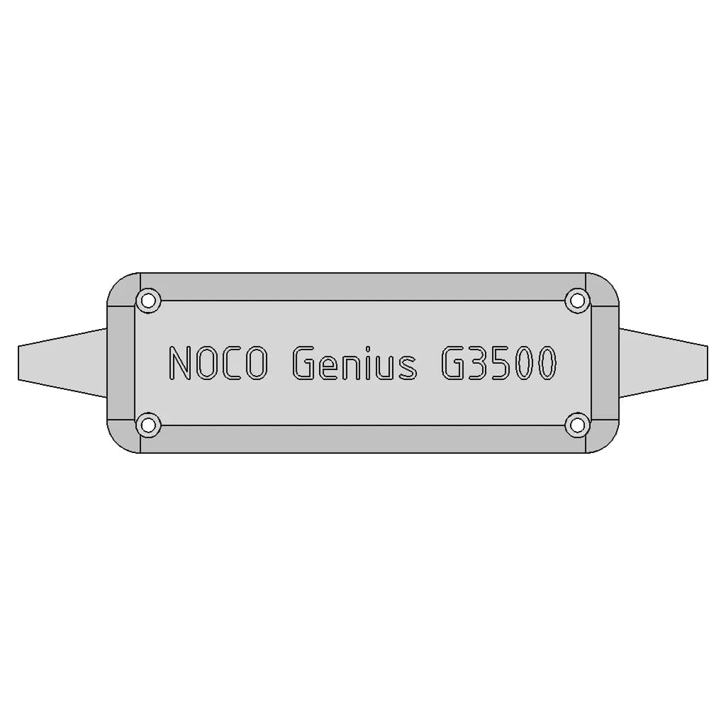 Nobo Genius G3500Au Battery Charger 1 | CAD Model for Energy Systems_0_0_degree_snapshot