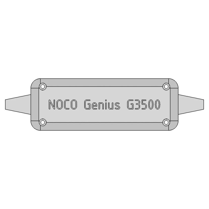 Nobo Genius G3500Au Battery Charger 1 | CAD Model for Energy Systems