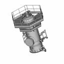 Tanks Separators Pressure Vessels Filters And Tamping Tanks | CAD Model for Energy Systems_60_30_degree_snapshot