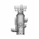 Tanks Separators Pressure Vessels Filters And Tamping Tanks | CAD Model for Energy Systems_0_90_degree_snapshot