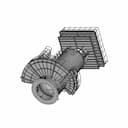 Tanks Separators Pressure Vessels Filters And Tamping Tanks | CAD Model for Energy Systems_60_30_degree_snapshot