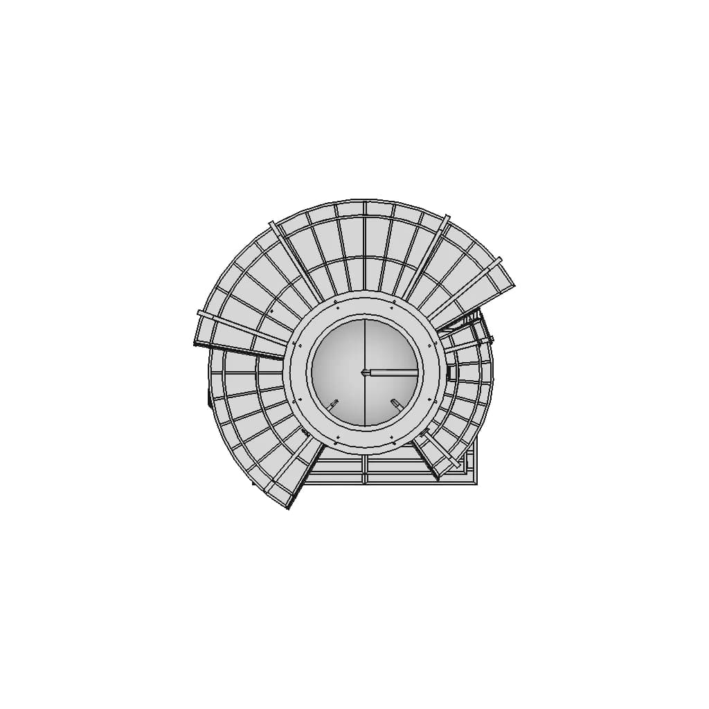 Tanks Separators Pressure Vessels Filters And Tamping Tanks | CAD Model for Energy Systems_90_0_degree_snapshot