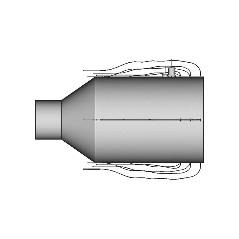 Gridded Ionic Thruster Module 1 | CAD Model for Energy Systems