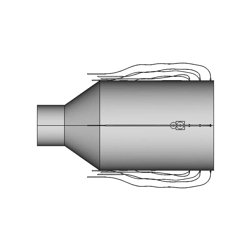 Gridded Ionic Thruster Module 1 | CAD Model for Energy Systems_270_0_degree_snapshot